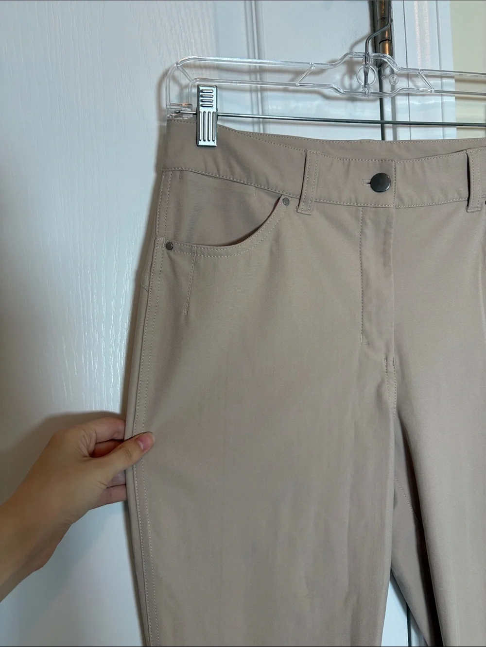 Lululemon city sleek 5 pocket HR pant - cafe au lait